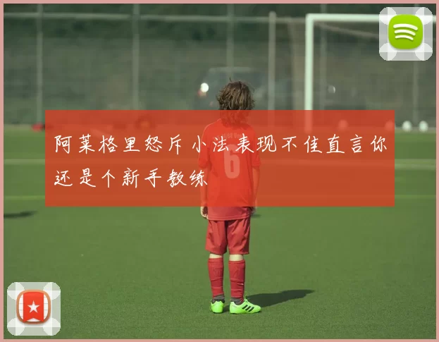 阿莱格里怒斥小法表现不佳直言你还是个新手教练